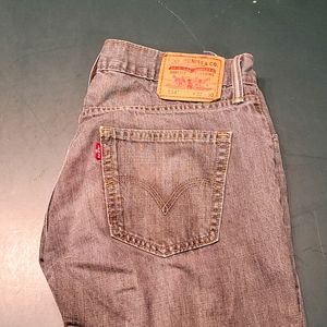 Men's Levi's 514 gray denim jeans size 32x30